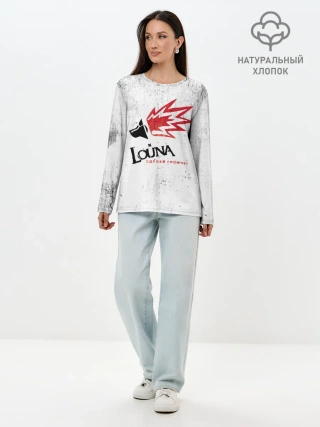 Лонгслив женский. Хлопок / Louna