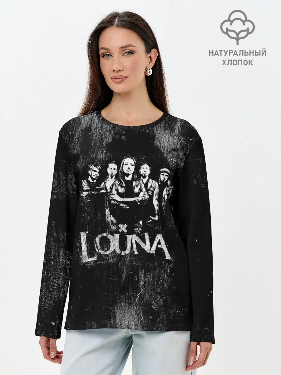 Лонгслив женский. Хлопок / Louna