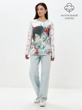 Лонгслив женский. Хлопок / Ray