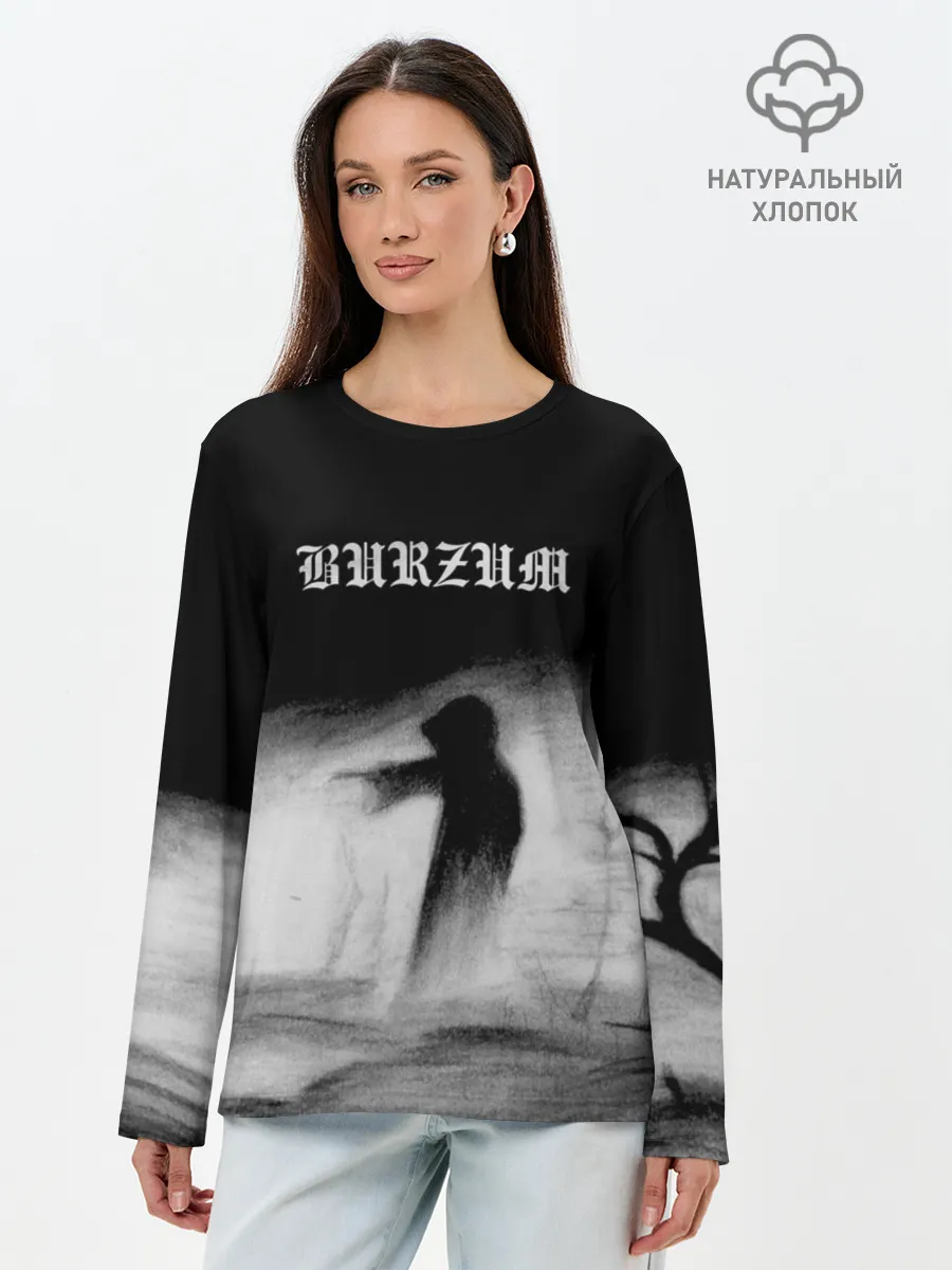 Лонгслив женский. Хлопок / Burzum