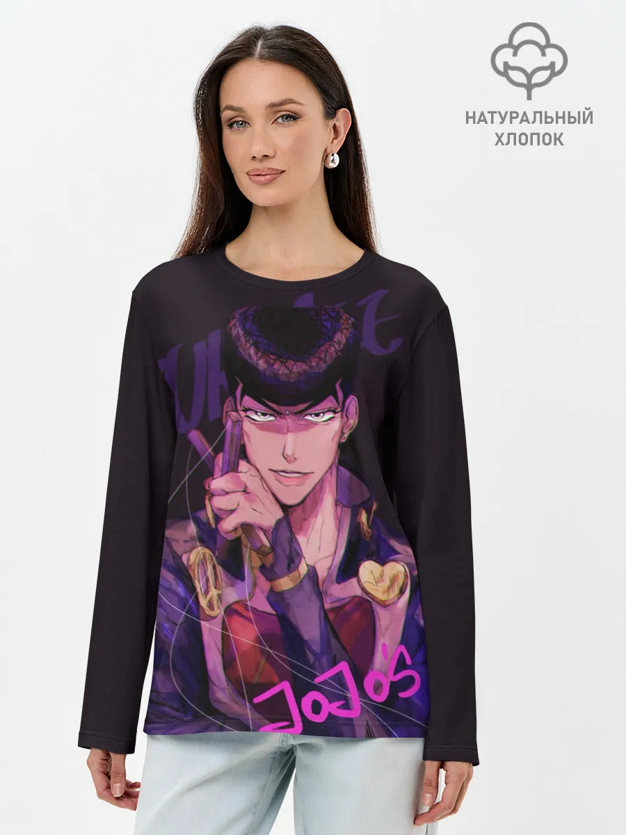 Лонгслив женский. Хлопок / To be continued