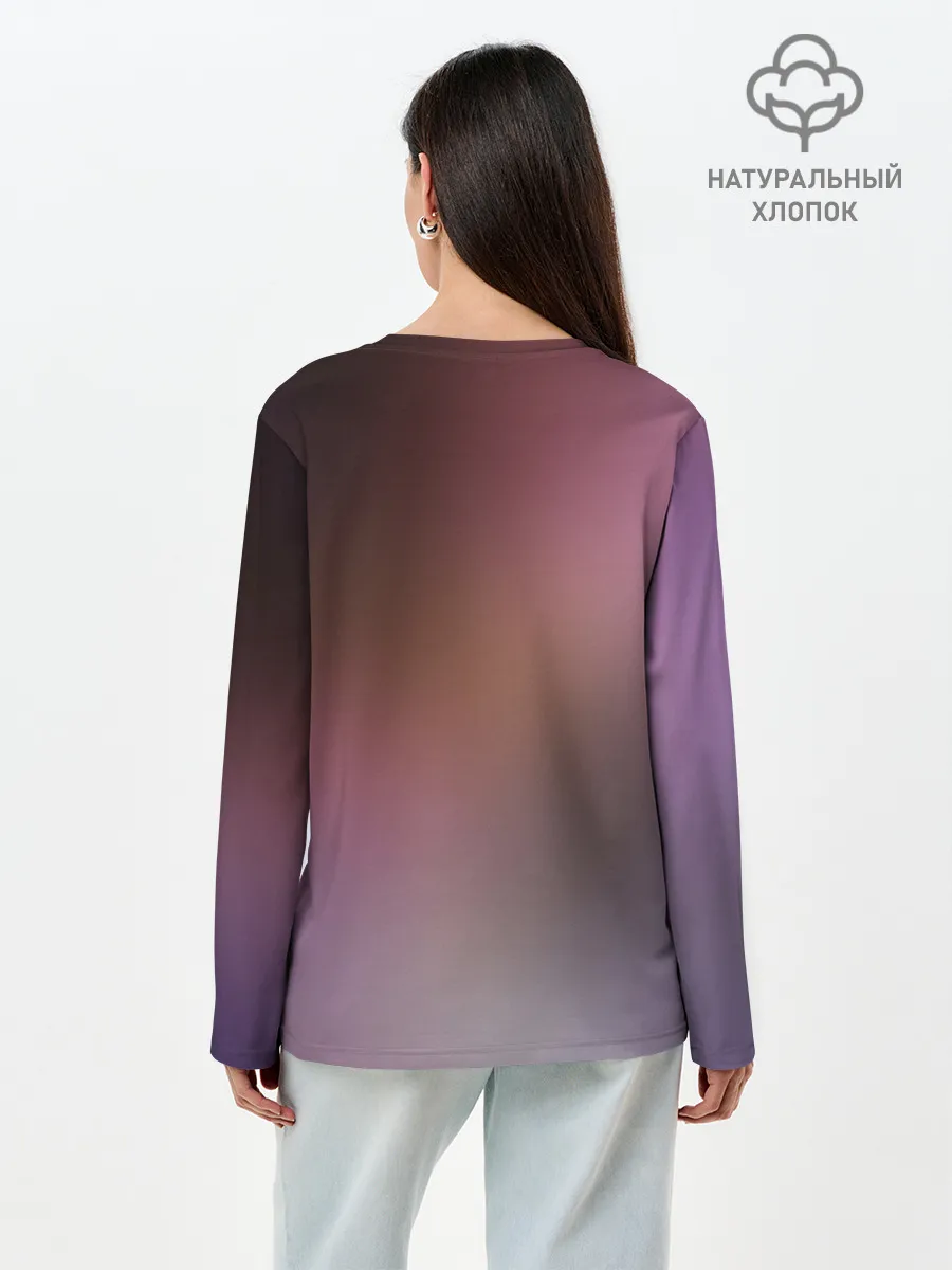 Лонгслив женский. Хлопок / Ведьмак и Секиро