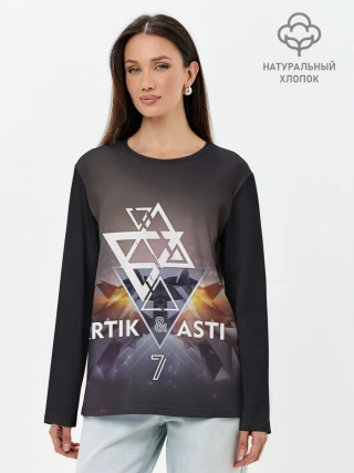 Лонгслив женский. Хлопок / ARTIK & ASTI 7