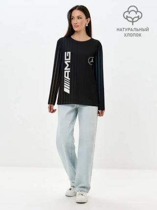 Лонгслив женский. Хлопок / Mercedes