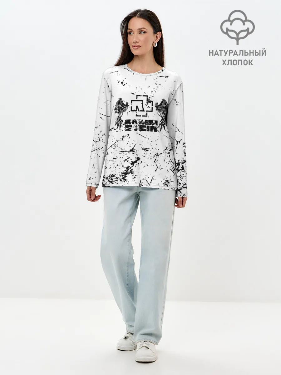 Лонгслив женский. Хлопок / RAMMSTEIN