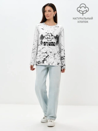 Лонгслив женский. Хлопок / RAMMSTEIN