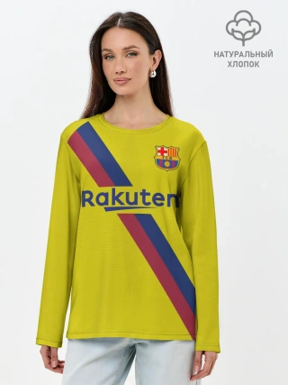 Лонгслив женский. Хлопок / Griezmann away 19-20