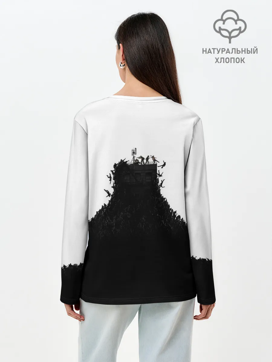 Лонгслив женский. Хлопок / WORLD WAR Z