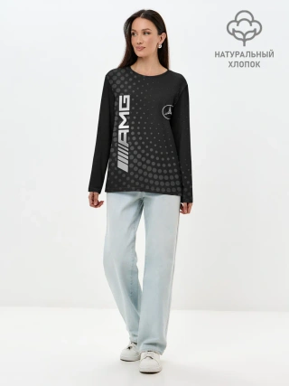 Лонгслив женский. Хлопок / Mercedes