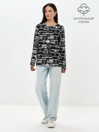 Лонгслив женский. Хлопок / RAMMSTEIN