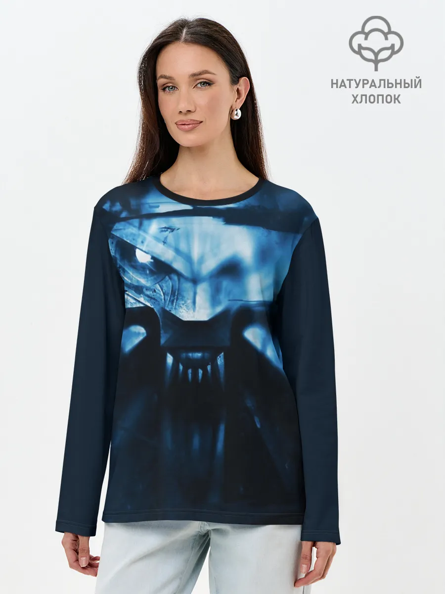 Лонгслив женский. Хлопок / ВЕДЬМАК