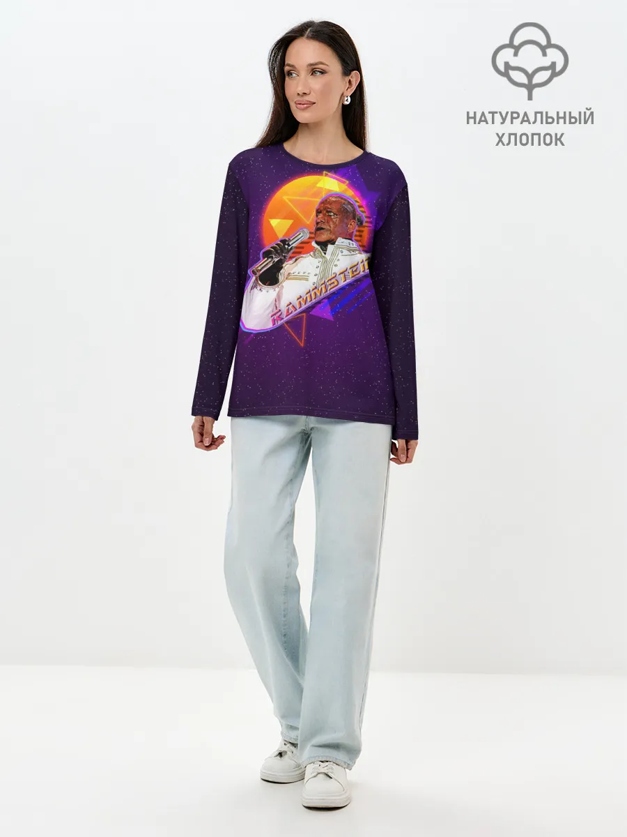 Лонгслив женский. Хлопок / Rammstein