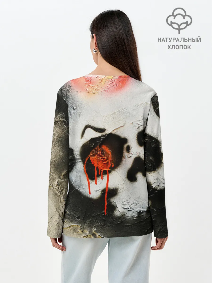 Лонгслив женский. Хлопок / Rammstein