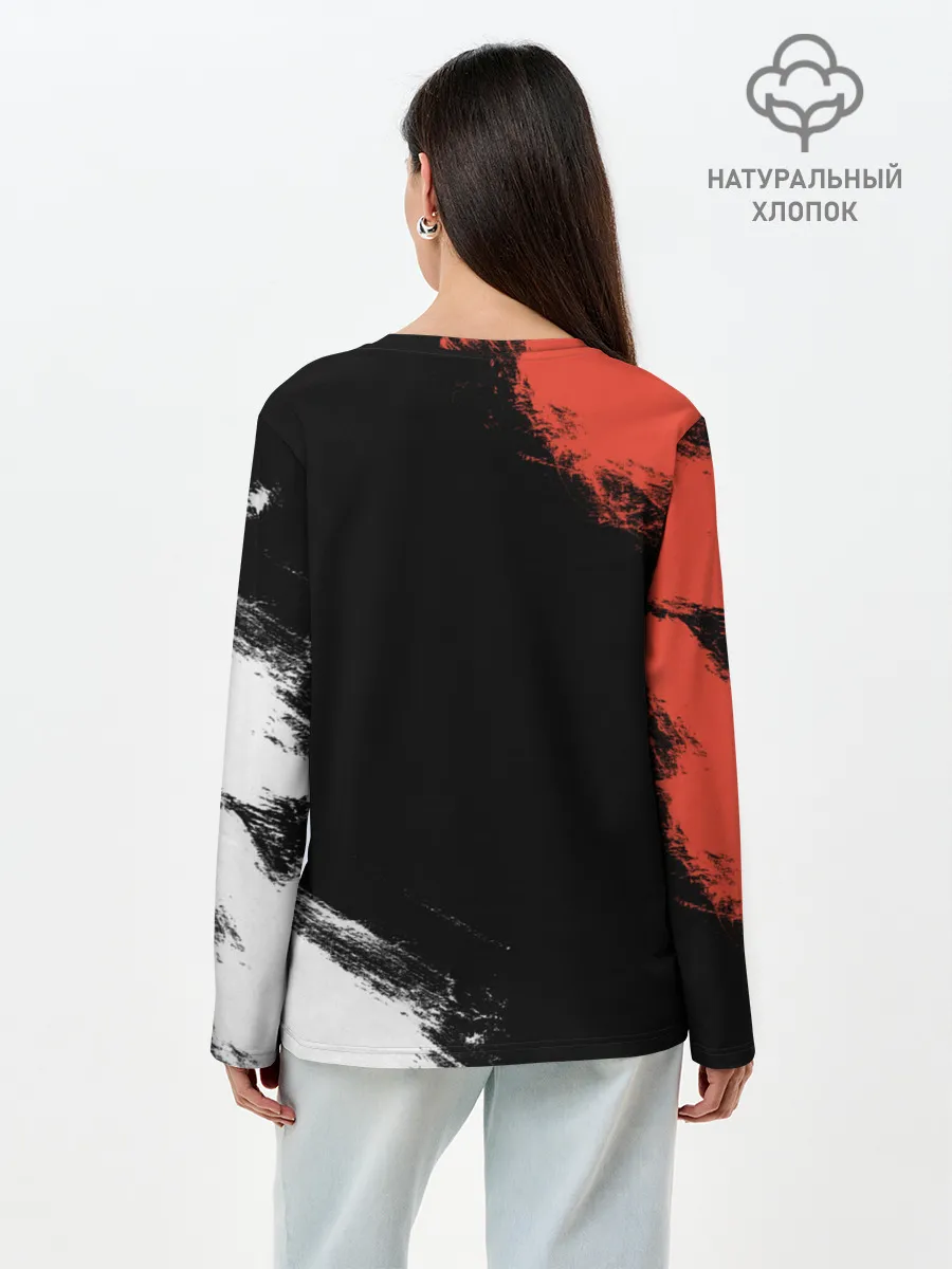 Лонгслив женский. Хлопок / Metallica