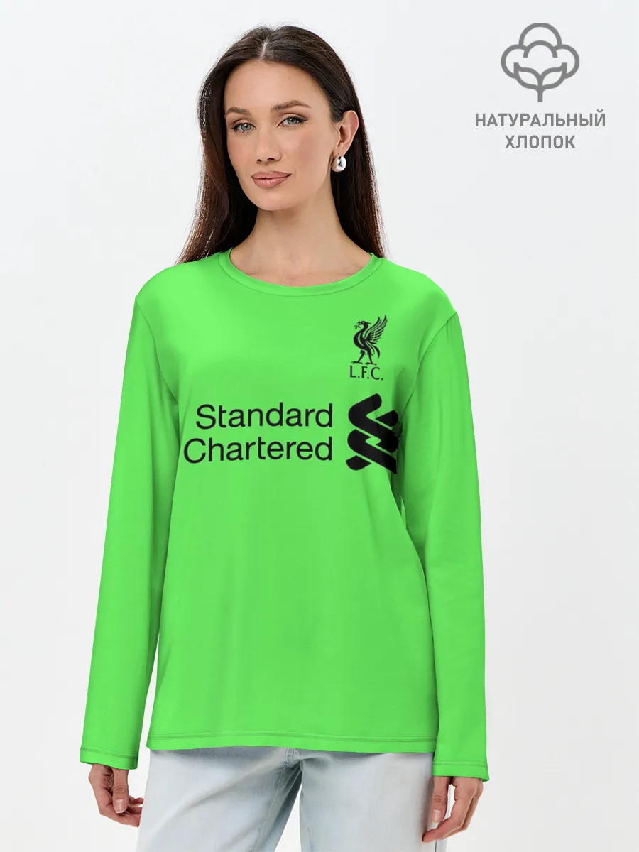 Лонгслив женский. Хлопок / Alisson GK away 19-20