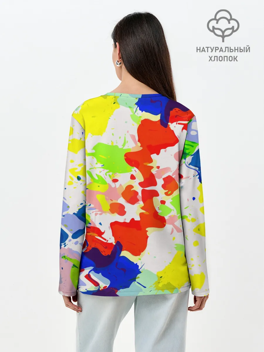 Лонгслив женский. Хлопок / Bjork