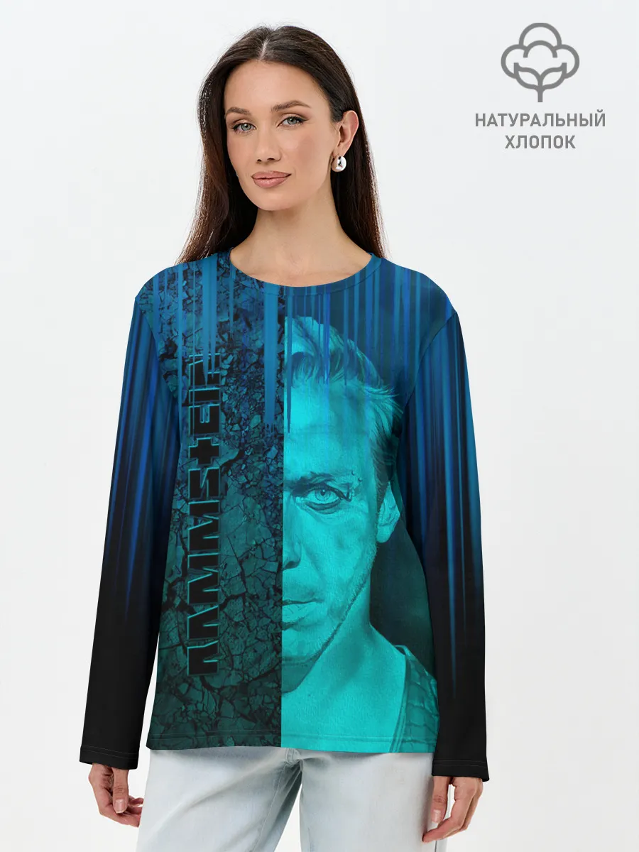 Лонгслив женский. Хлопок / Rammstein