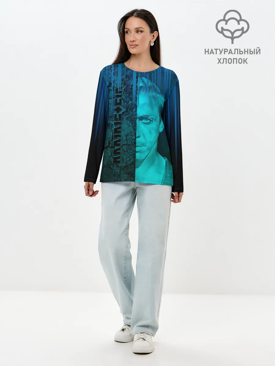 Лонгслив женский. Хлопок / Rammstein