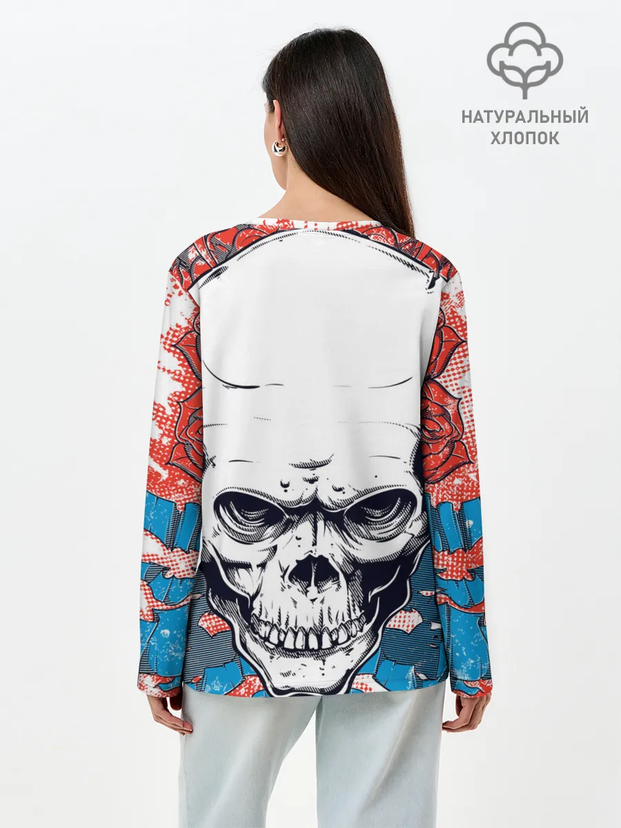 Лонгслив женский. Хлопок / METALLICA | МЕТАЛЛИКА