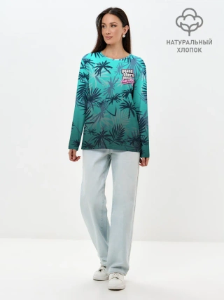 Лонгслив женский. Хлопок / GTA Style