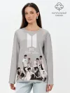 Лонгслив женский. Хлопок / BTS Take love