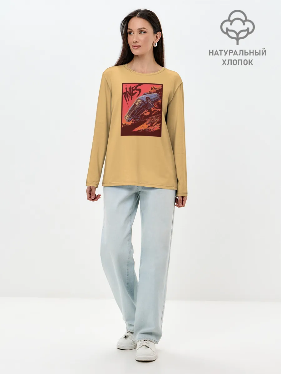 Лонгслив женский. Хлопок / Pixies