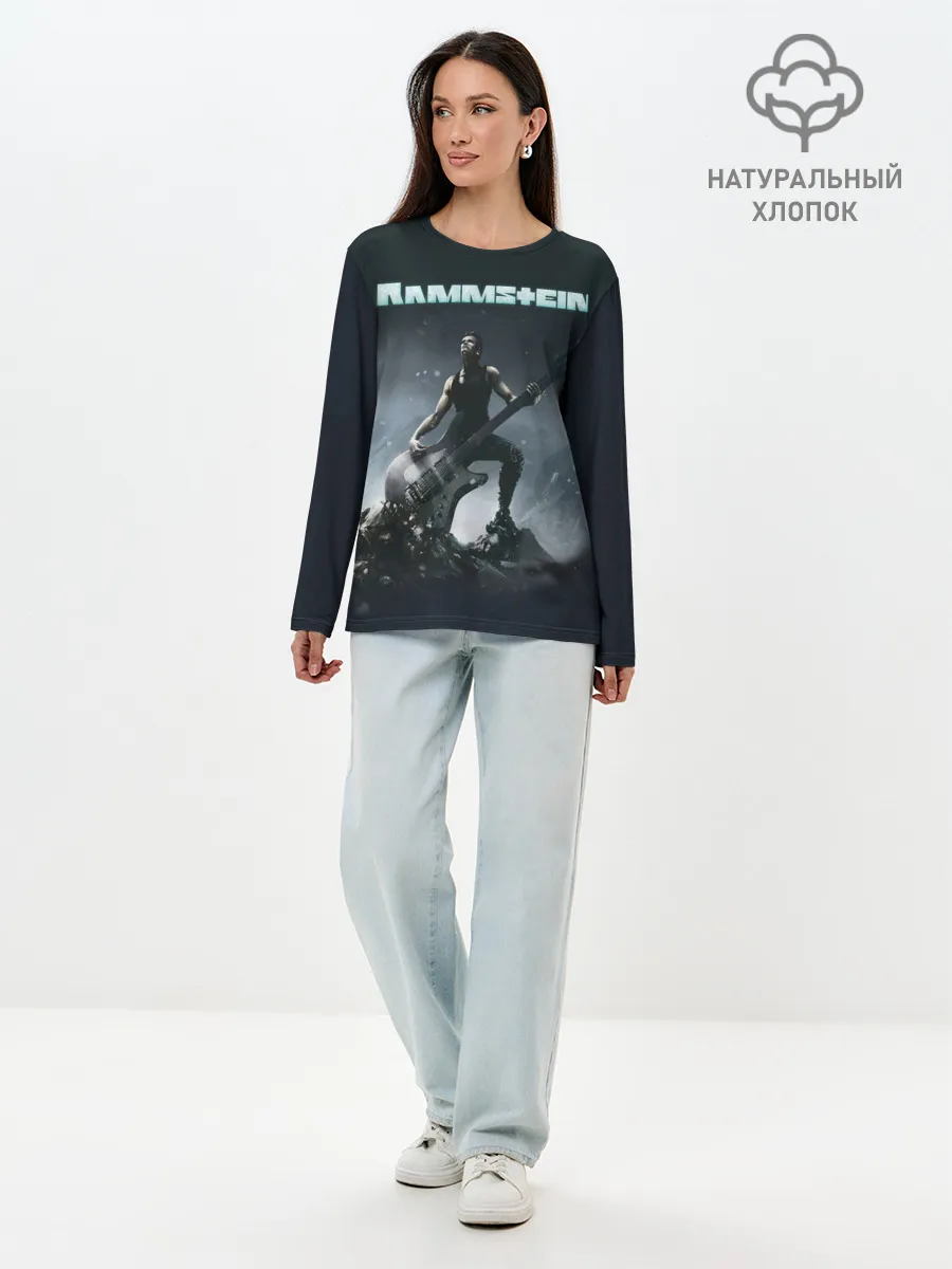 Лонгслив женский. Хлопок / Rammstein