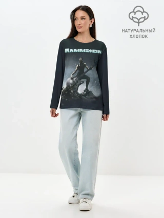 Лонгслив женский. Хлопок / Rammstein