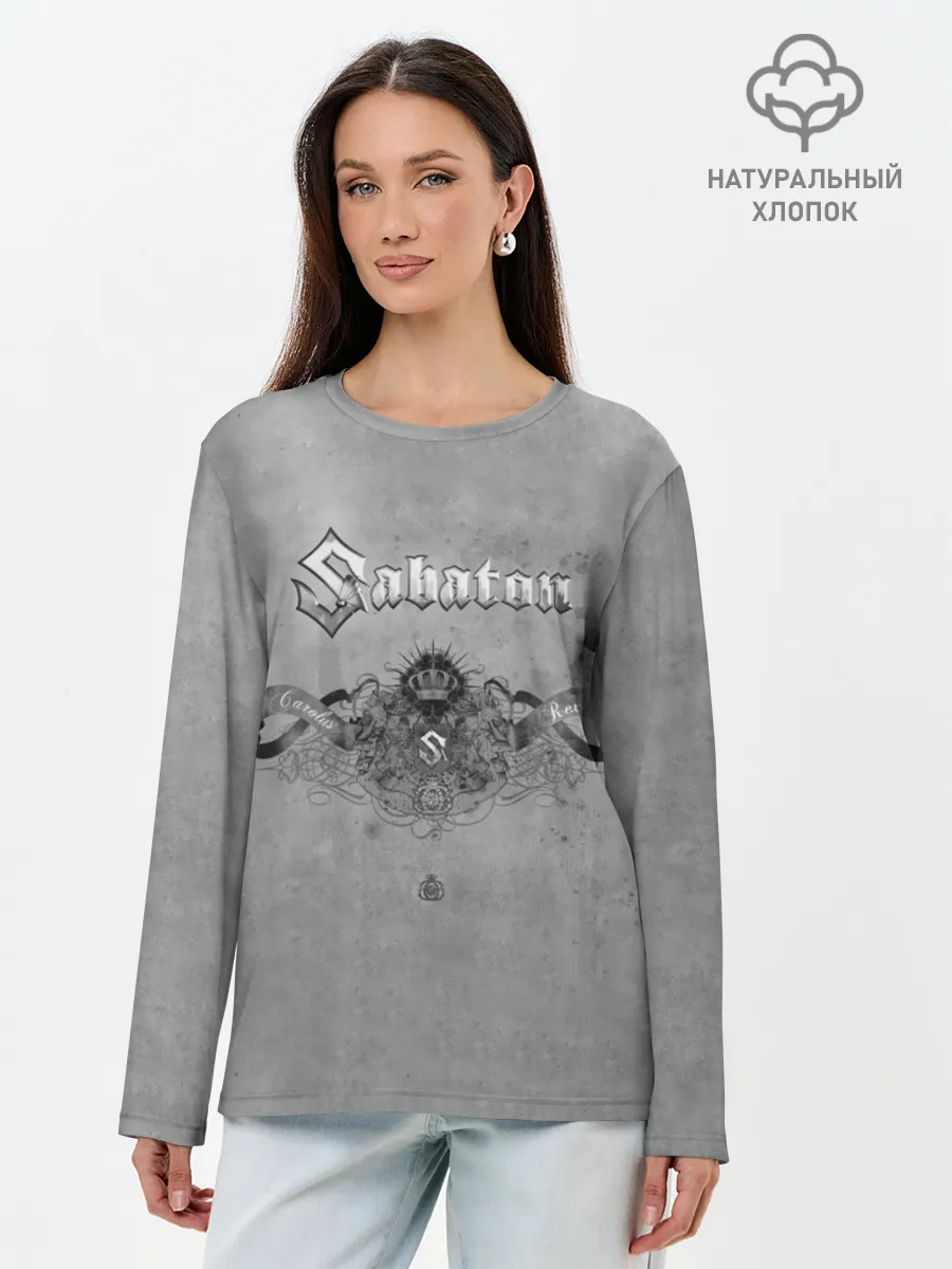Лонгслив женский. Хлопок / Sabaton