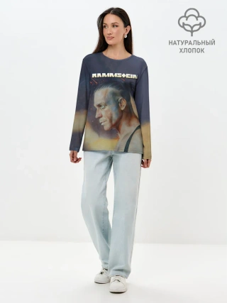 Лонгслив женский. Хлопок / Rammstein