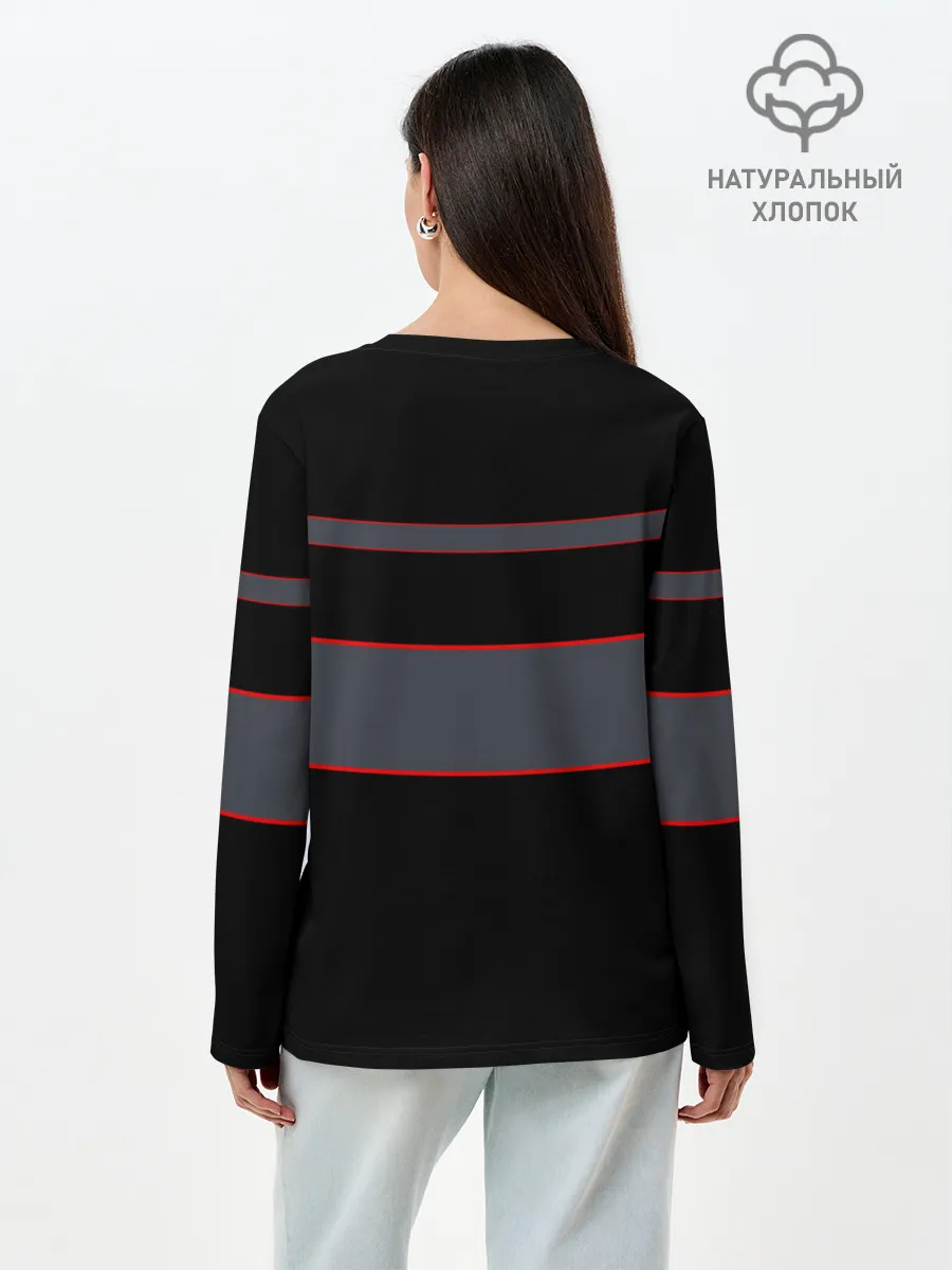 Лонгслив женский. Хлопок / Toyota