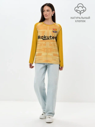 Лонгслив женский. Хлопок / Ter Stegen home gk 19-20