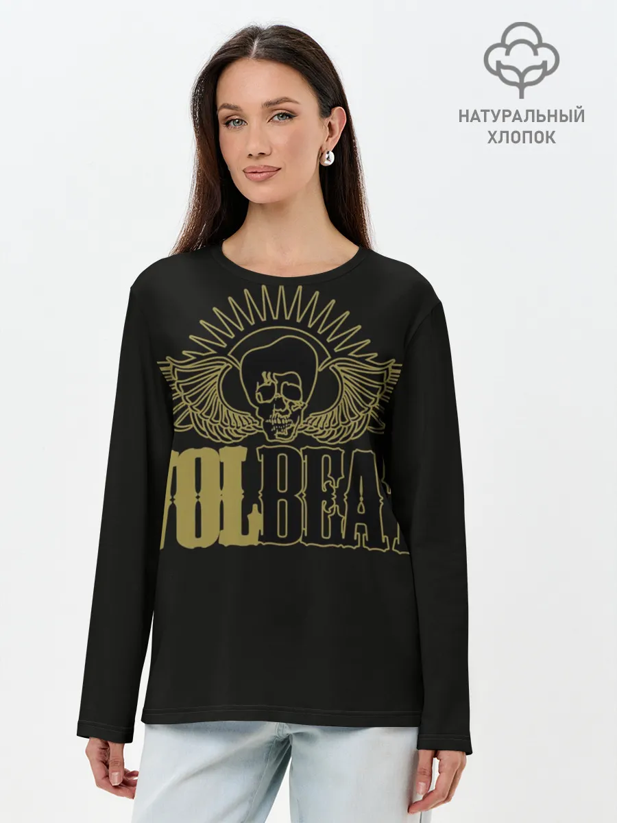 Лонгслив женский. Хлопок / Volbeat