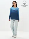 Лонгслив женский. Хлопок / Кит