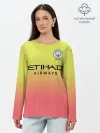 Лонгслив женский. Хлопок / Manchester City third 19-20