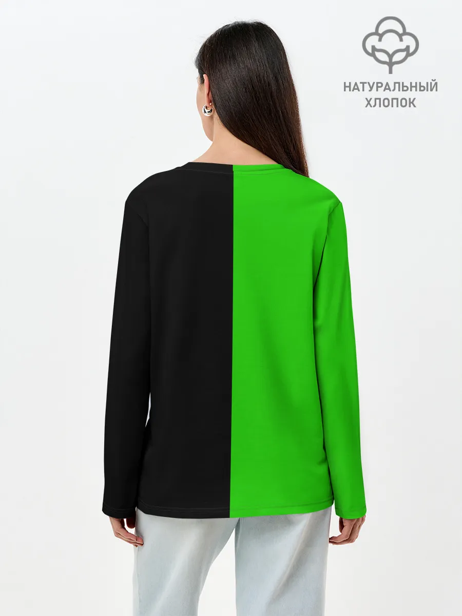 Лонгслив женский. Хлопок / BILLIE EILISH