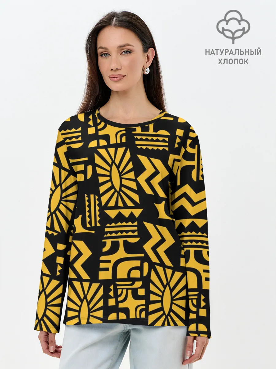 Лонгслив женский. Хлопок / Stranger Things