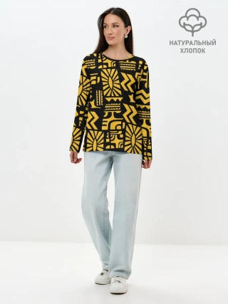 Лонгслив женский. Хлопок / Stranger Things