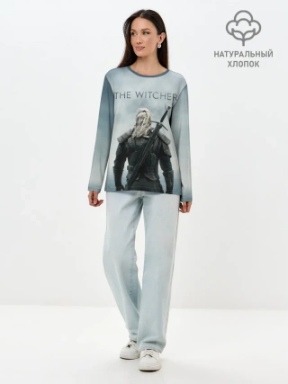 Лонгслив женский. Хлопок / THE WITCHER