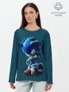 Лонгслив женский. Хлопок / Sonic