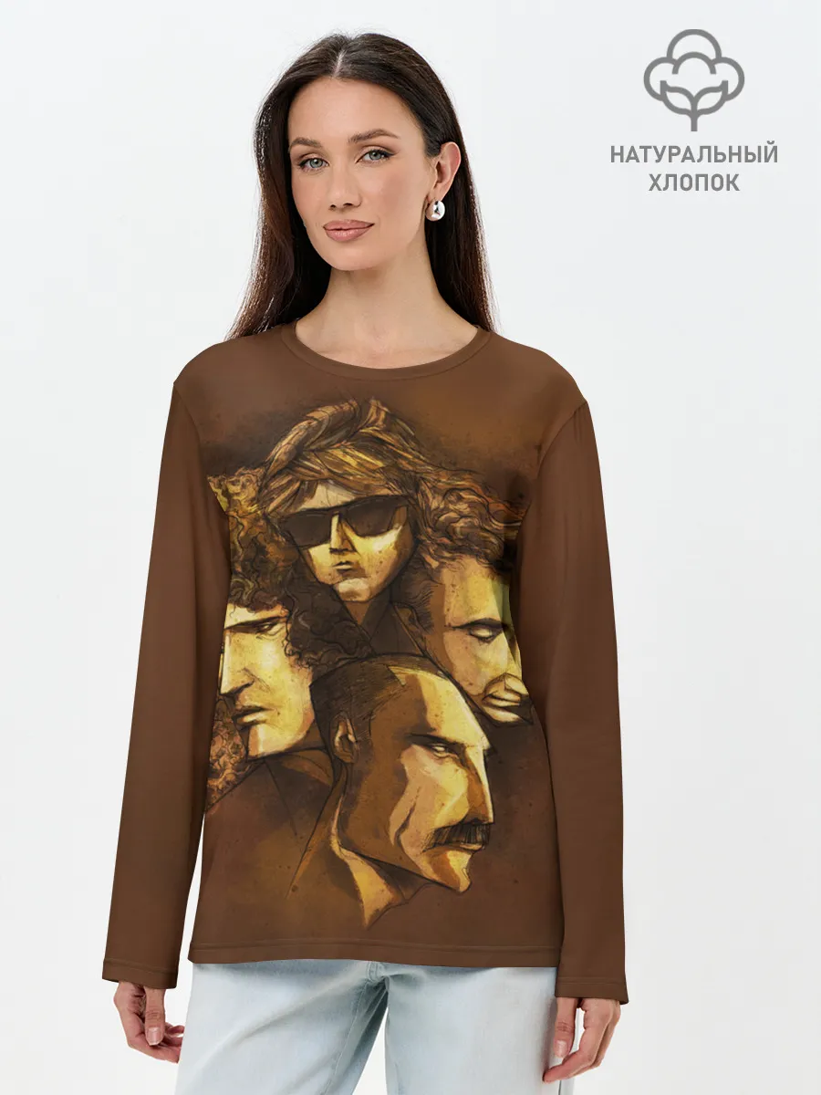 Лонгслив женский. Хлопок / Queen