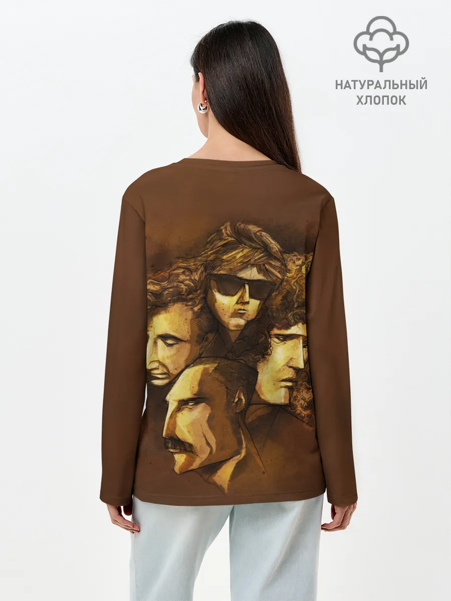 Лонгслив женский. Хлопок / Queen