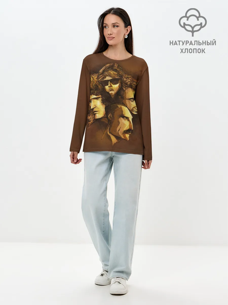 Лонгслив женский. Хлопок / Queen