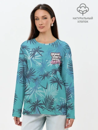 Лонгслив женский. Хлопок / GTA Style