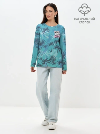 Лонгслив женский. Хлопок / GTA Style