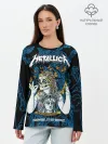 Лонгслив женский. Хлопок / Metallica