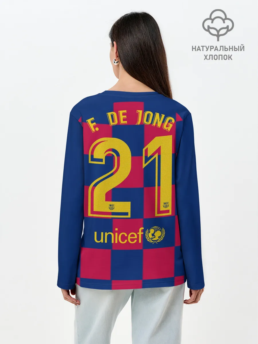 Лонгслив женский. Хлопок / De Jong home 19-20