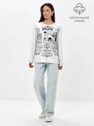 Лонгслив женский. Хлопок / Queen