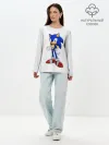 Лонгслив женский. Хлопок / Sonic