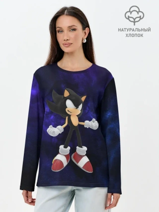 Лонгслив женский. Хлопок / Shadow